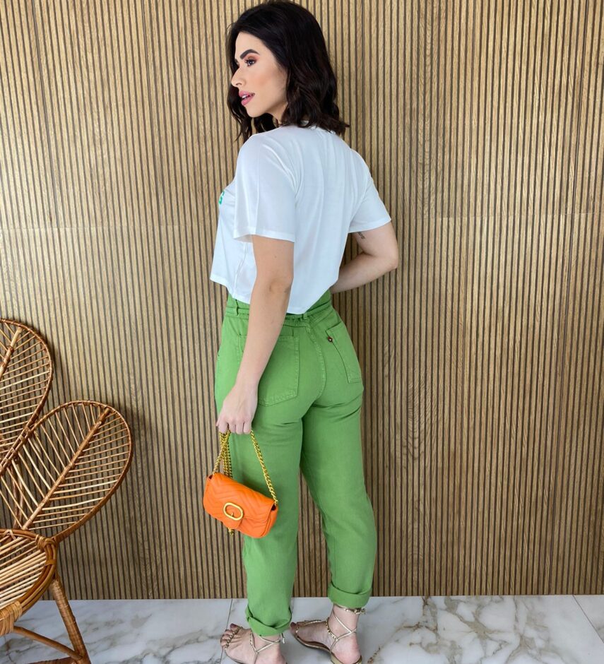 Cropped sem Bojo Manga Curta Colar Removível Off White - Fernanda Ramos Store