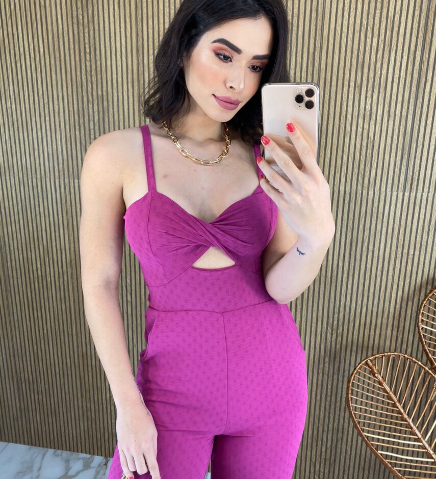 fernandaramosstore com br macacao feminino com bojo fucsia com relevo 3