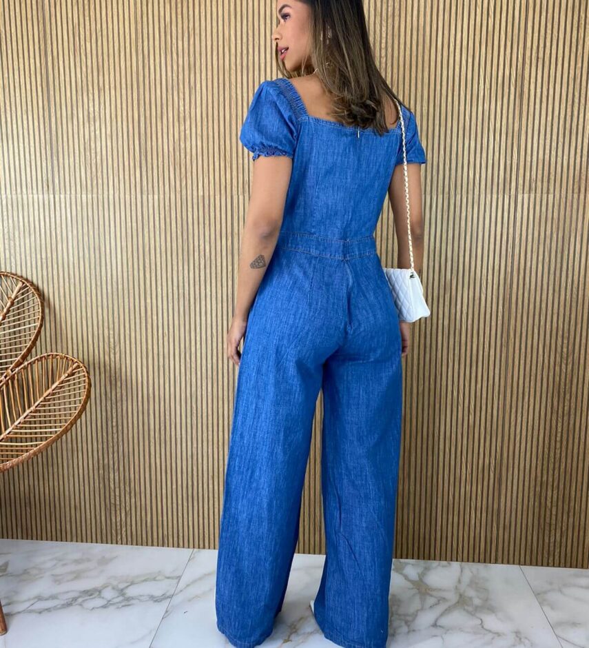 comprar macacão jeans