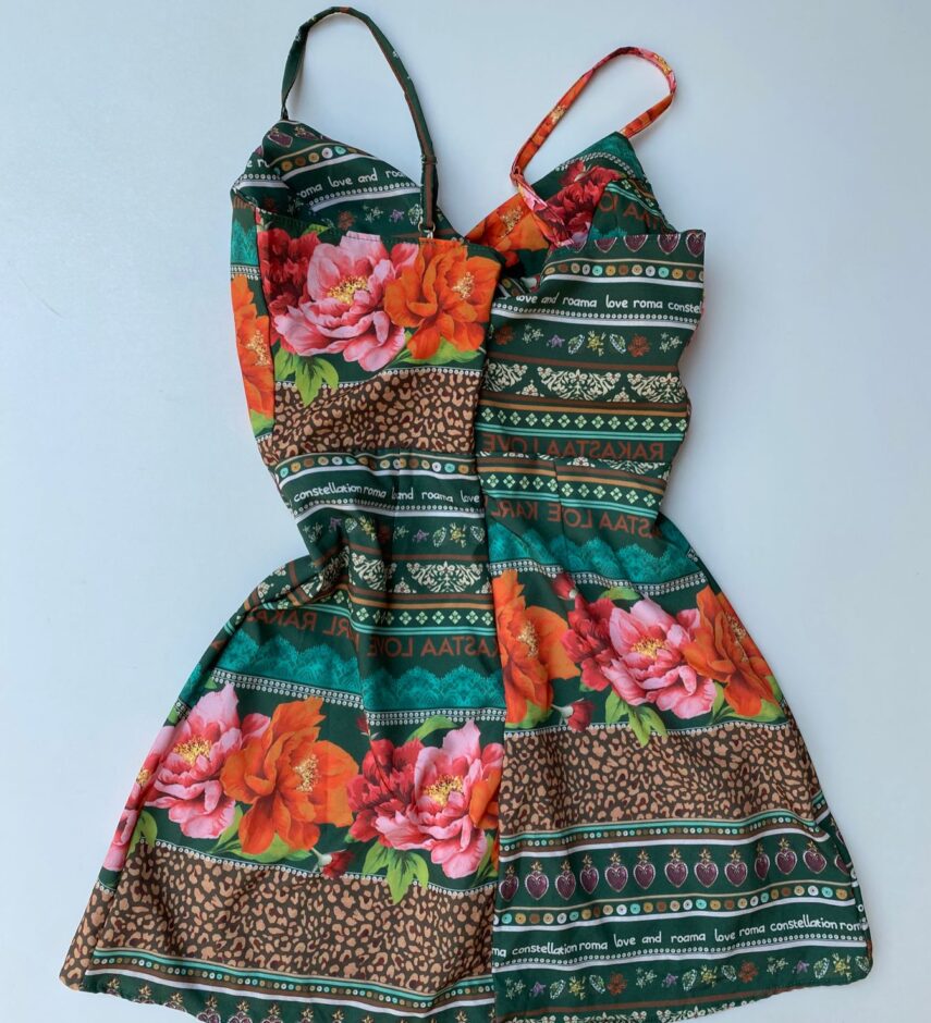fernandaramosstore com br macaquinho feminino com bojo estampa verde com amarracao 2