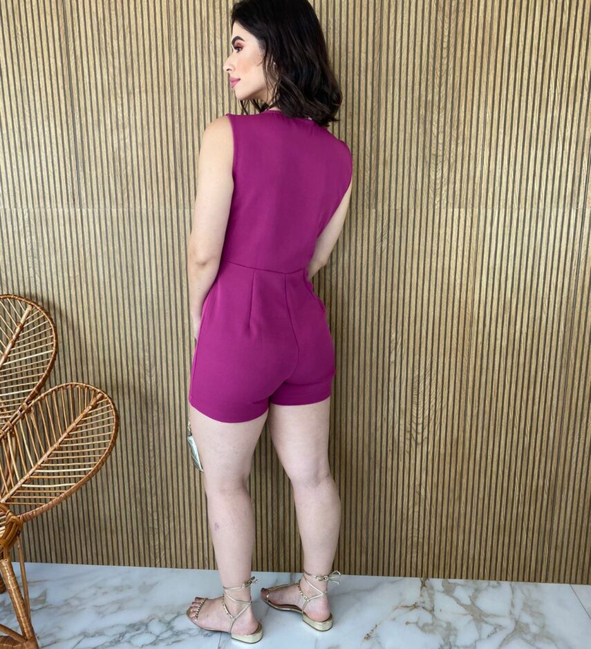 fernandaramosstore com br macaquinho feminino sem bojo com botoes encapados fucsia 1