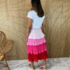 fernandaramosstore com br saia midi com detalhe em plissado rosa e vermelho 4