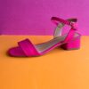 fernandaramosstore com br sandalia feminina com saltinho pink neon