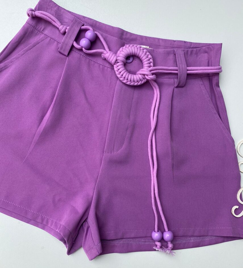 fernandaramosstore com br short feminino com detalhe de amarracao lilas