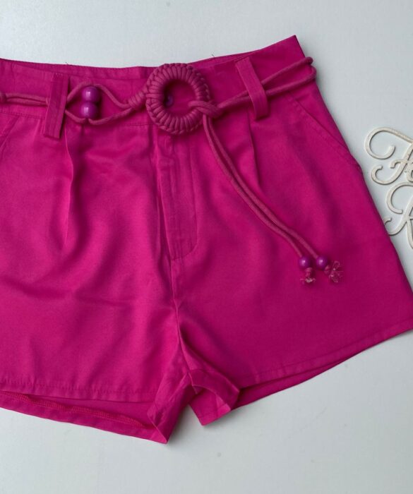 fernandaramosstore com br short feminino com detalhe de amarracao pink