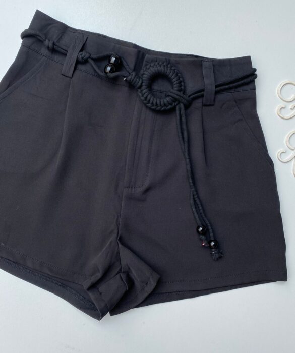 fernandaramosstore com br short feminino com detalhe de amarracao preto