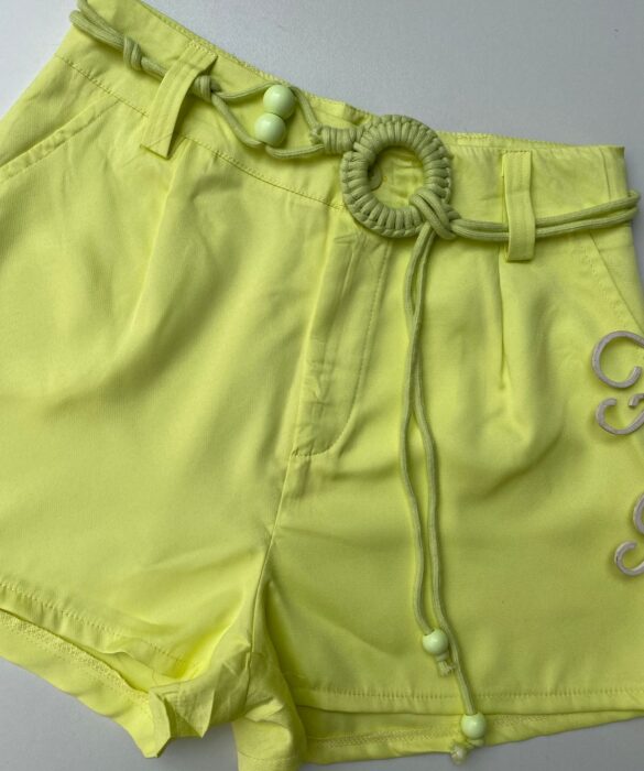 fernandaramosstore com br short feminino com detalhe de amarracao verde lima