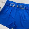 fernandaramosstore com br short feminino com detalhe de cinto azul bic