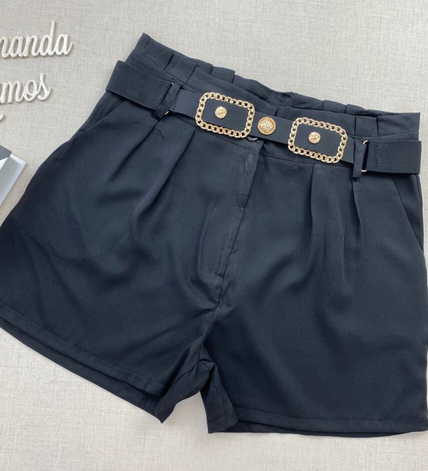 fernandaramosstore com br short feminino com detalhe de cinto preto