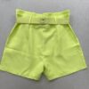 fernandaramosstore com br short feminino com detalhe de cinto verde lima 2