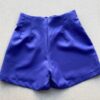 Short Feminino de Alfaiataria Roxo com Detalhe - Fernanda Ramos Store