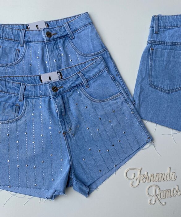 fernandaramosstore com br short jeans feminino com aplicacao