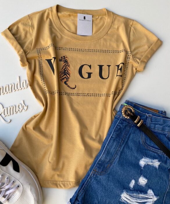 fernandaramosstore com br t shirt feminina manga curta bege vogue com detalhes 2