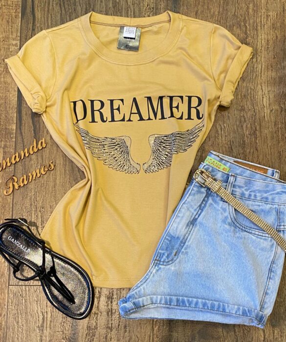 fernandaramosstore com br t shirt feminina manga curta dreamer caramelo