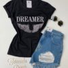 fernandaramosstore com br t shirt feminina manga curta dreamer preta