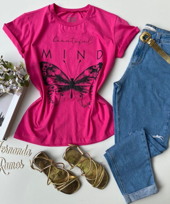 fernandaramosstore com br t shirt manga curta beautiful mind pink