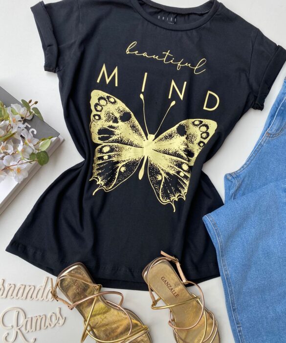 fernandaramosstore com br t shirt manga curta beautiful mind preta