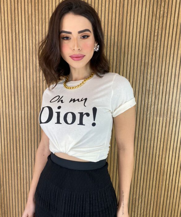 fernandaramosstore com br t shirt manga curta oh my dior off white