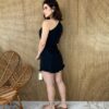 fernandaramosstore com br vestido curto com bojo mula manca preto com amarracao 1