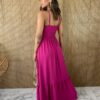 fernandaramosstore com br vestido longo com bojo de alcinha pink com relevo