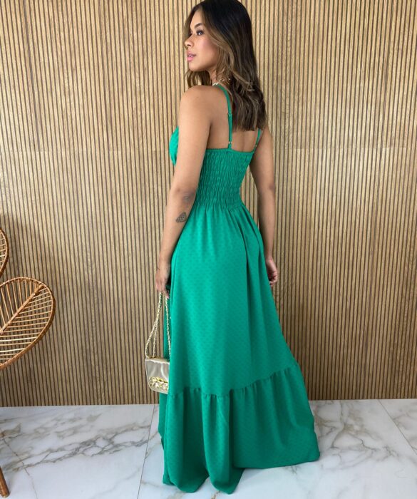 fernandaramosstore com br vestido longo com bojo de alcinha verde com relevo 1