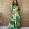 fernandaramosstore com br vestido longo com bojo estampado verde azul e laranja