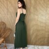 fernandaramosstore com br vestido longo de malha alca fina verde militar 3