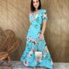 fernandaramosstore com br vestido longo manga curta sem bojo crepe estampado com flores verde agua 3