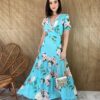 fernandaramosstore com br vestido longo manga curta sem bojo crepe estampado com flores verde agua 5