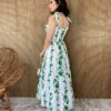 fernandaramosstore com br vestido longo sem bojo amarracao nas alcas estampa floral verde