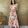 fernandaramosstore com br vestido longo sem bojo amarracao nas alcas floral coral 1