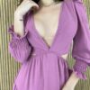 fernandaramosstore com br vestido longo sem bojo com abertura manga longa lilas 2