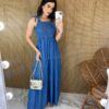 fernandaramosstore com br vestido longo sem bojo lastex amarracao nas alcas jeans 4