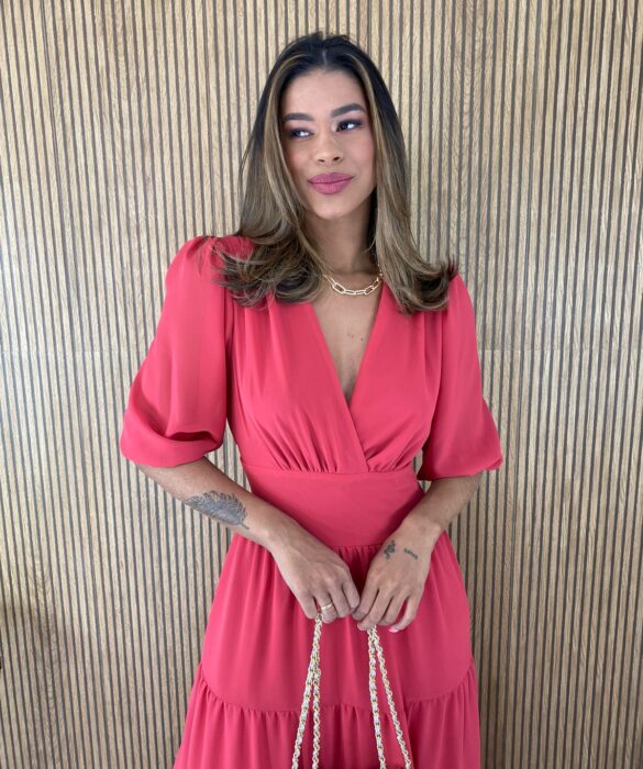 fernandaramosstore com br vestido longo sem bojo manga 34 decote v vermelho 1