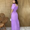 fernandaramosstore com br vestido longo sem bojo poa lilas com lastex e fenda 1