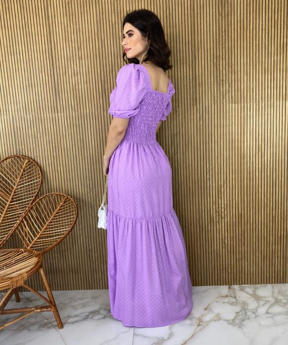 fernandaramosstore com br vestido longo sem bojo poa lilas com lastex e fenda 1