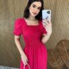 fernandaramosstore com br vestido longo sem bojo poa pink com lastex e fenda 1