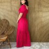 fernandaramosstore com br vestido longo sem bojo poa pink com lastex e fenda 3