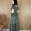 fernandaramosstore com br vestido midi de malha manga curta gola redonda verde militar copia