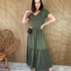 fernandaramosstore com br vestido midi de malha manga curta gola redonda verde militar copia 2