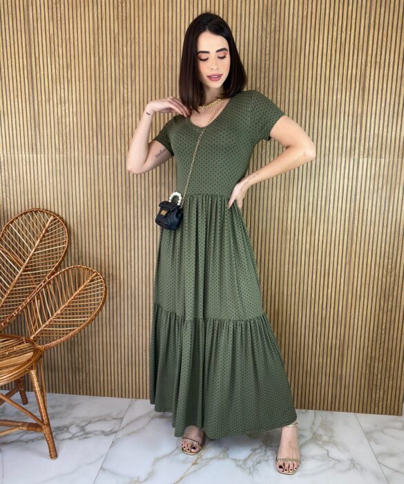 fernandaramosstore com br vestido midi de malha manga curta gola redonda verde militar copia 2