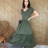 fernandaramosstore com br vestido midi de malha manga curta gola redonda verde militar copia 3