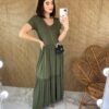 fernandaramosstore com br vestido midi de malha manga curta gola redonda verde militar copia 4