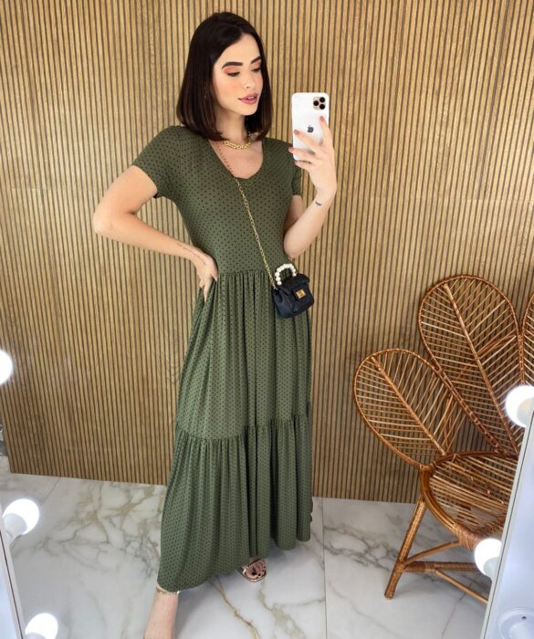 fernandaramosstore com br vestido midi de malha manga curta gola redonda verde militar copia 4