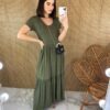 fernandaramosstore com br vestido midi de malha manga curta gola redonda verde militar copia 5