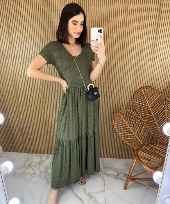 fernandaramosstore com br vestido midi de malha manga curta gola redonda verde militar copia 5