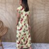 fernandaramosstore com br vestido midi de malha sem bojo manga curta estampado verde