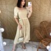 fernandaramosstore com br vestido midi plissado sem bojo com lastex nude 1