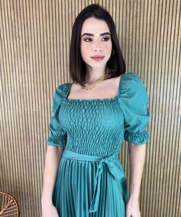 fernandaramosstore com br vestido midi plissado sem bojo com lastex verde oliva 1