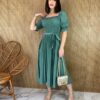 fernandaramosstore com br vestido midi plissado sem bojo com lastex verde oliva 5